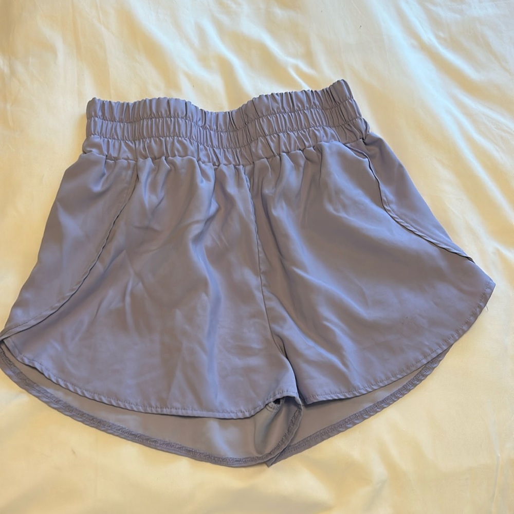 Purple shorts